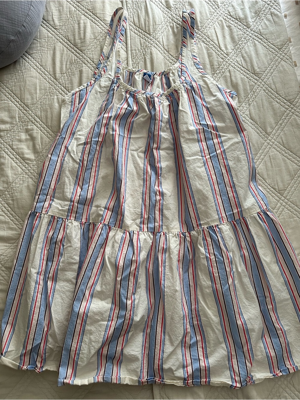 100% Cotton Striped Tiered Old Navy Dress